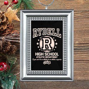 Grease Rydell High School Athletic Department Retro Nostalgic Christmas Ornament